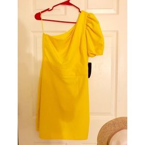 Zara off-the-shoulder cocktail dress
